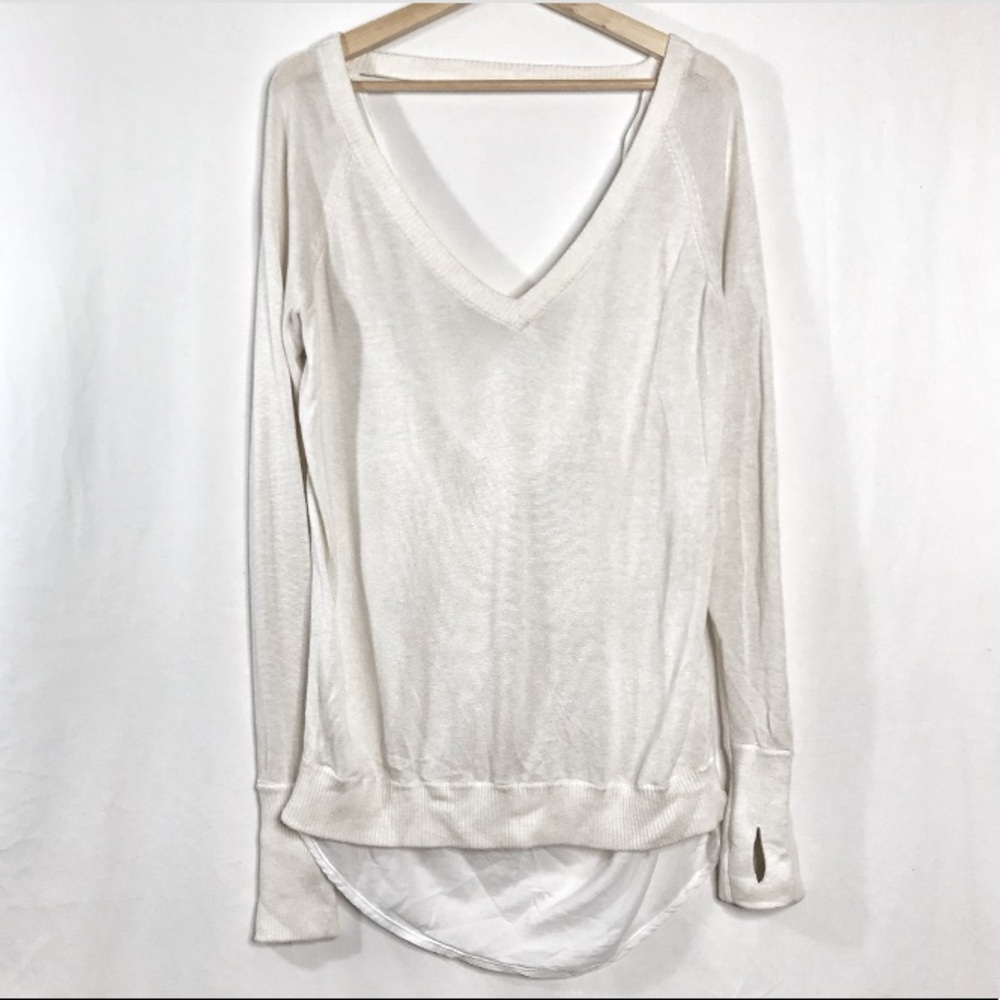 Lululemon Unity Pullover Low Back Long Sleeve Top - image 3